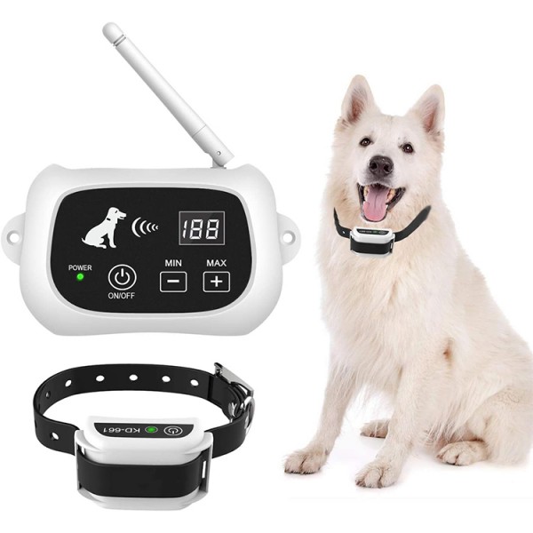 KD661-my pet command wireless electric fence  pet safe wireless fence pet containment system 3 dog collar receiver