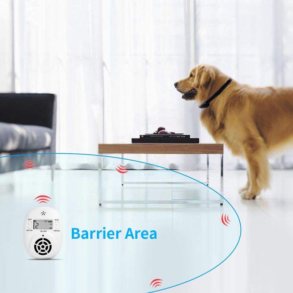 Automatic Wireless Indoor Pet Barrier&Ultrasonic Insect Dog Repeller 2 in 1