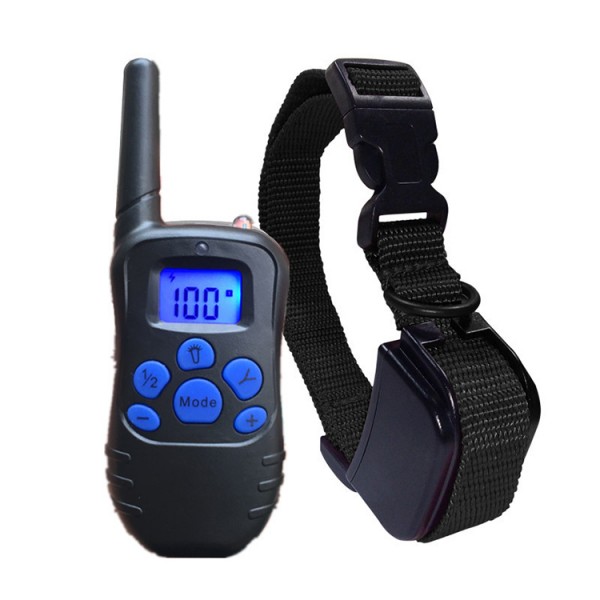 100Level Shock and Vibration  collar Remote dog training collar LCD display Control transmitter collar