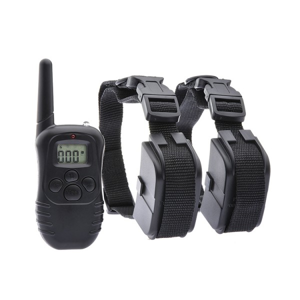 Pet Remote Trainer 300M Electric Anti Bark Control Device Dog Slave Training Collar