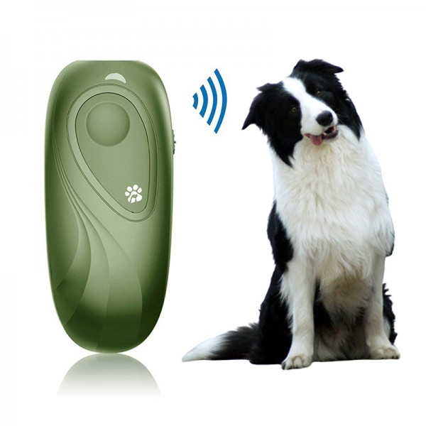 Ultrasonic Dog Repeller Training Device Anti Barking SBark Drive Away The Vicious Dog Handheld Control Trainer