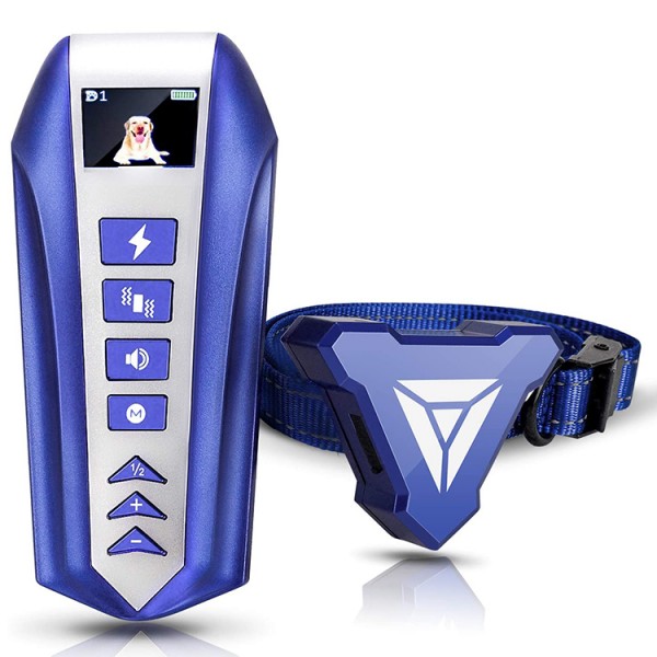 Design Remote Wireless Training Dog Collar Pet Electronic Bark Control Shock Training Collars