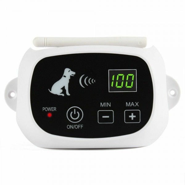 Dog Fence Electric Shock Waterproof Wireless Remote System Pet 0-100 Level Electronic Fencing Device Dog Training Collar