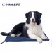 Pet Heating Pad for Cat and Dog with Soft Removable Fleece Cover, Chew Resistant Steel Cord  Dog Heating Pad