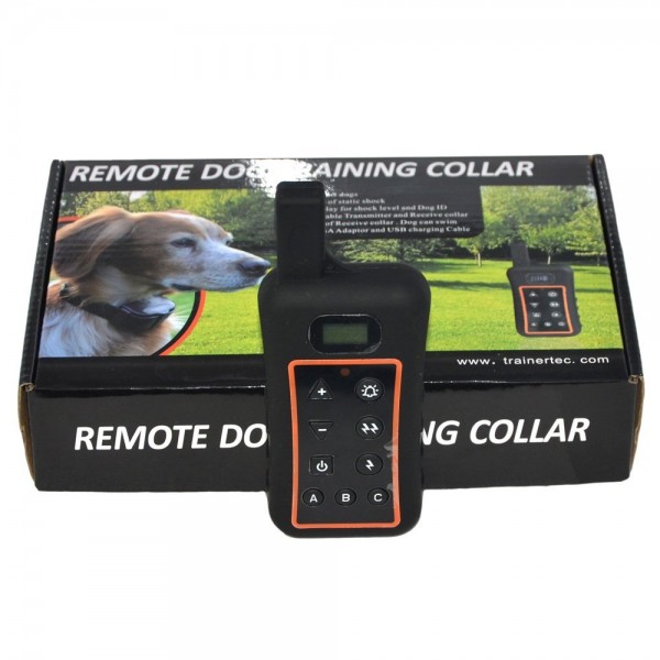 Manufacturer Whole Agility Dog Training Collar 1200M System With Rechargeable Waterproof Outdoor Hunting Shock Collar DT1200V