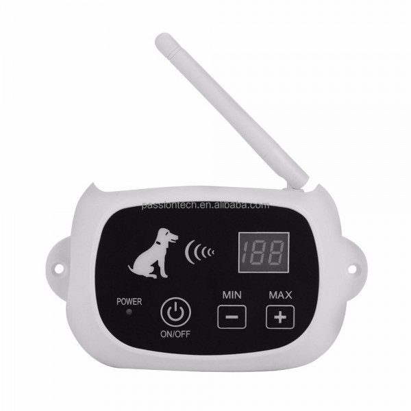 Passiontech Wireless Pet Dog Fence Remote Control system Waterproof and Rechargeable Collar Receiver Electric Dog Fence