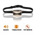 vibration bone shell no shock anti bark collar rechargeable and waterproof 7 levels of vibration and beeper