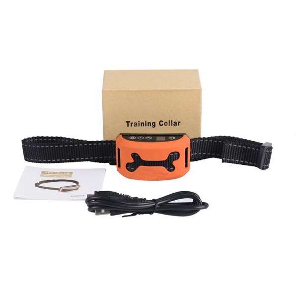 r No Shock Bark Collar Rechargeable Anti Bark Collar Shockless with Adjustable Sensitivity and Intensity Beep No Pain