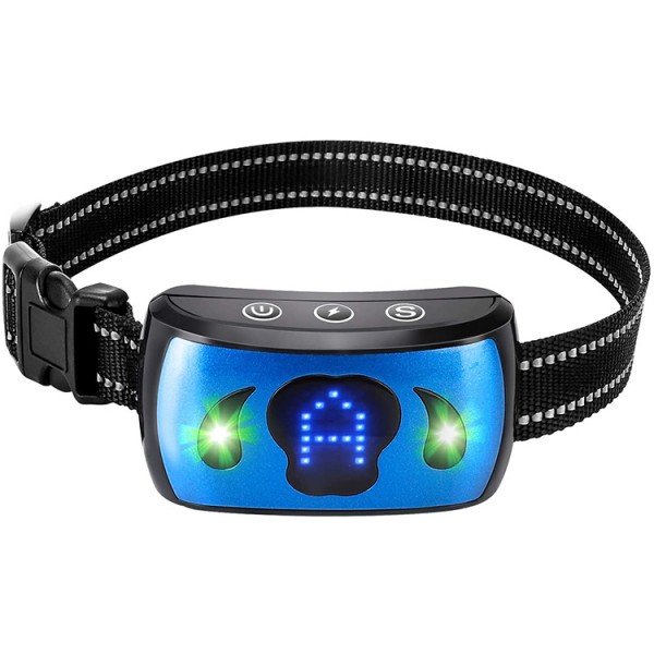 no  Bark Collar  magnetic charging port   2 training modes and 4 sensitivity level for choice   Anti Barking Device