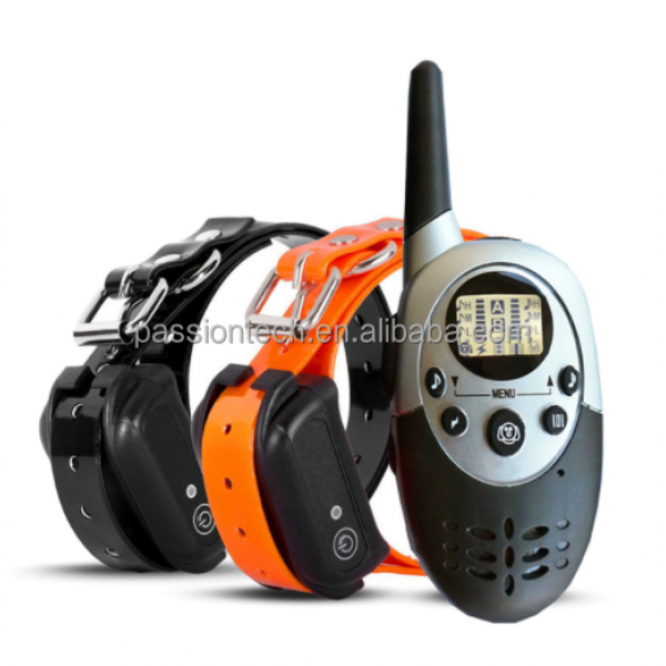 Dog Trainer 1000M Water Resistant Rechargeable LCD Remote Clicker Long Range Hunter Shock Electric Best Work Dog Remote Collar