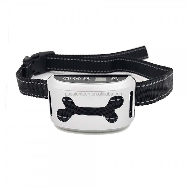 puppy No Barking 7 Sensitivity Rechargeable Waterproof With Sound Vibration and No Pain Safety Shock dog bark collar