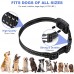 Pet Dog Training Collar Rechargeable & Waterproof Adjustable 4 Mode Trainer Controller 3 Dogs Soft Contact For Dogs