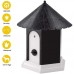 Ultrasonic Barking Control Device, Waterproof Outdoor Anti Bark Deterrents in Birdhouse Shape
