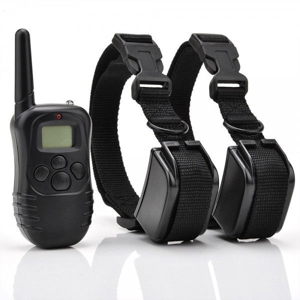 998dr waterproof rechargeable 300m shock dog training collar with remote
