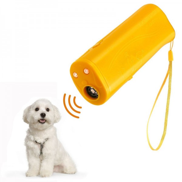 Portable self defense Pet Dog Repeller Ultrasonic Anti Barking SBark Training Device