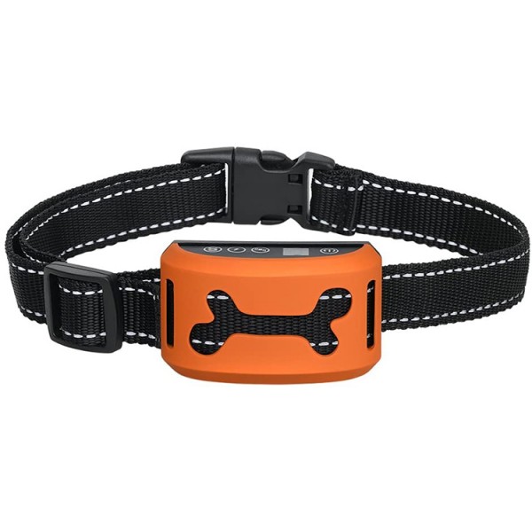Anti bark waterproof and rechargeable no bark collar P-163