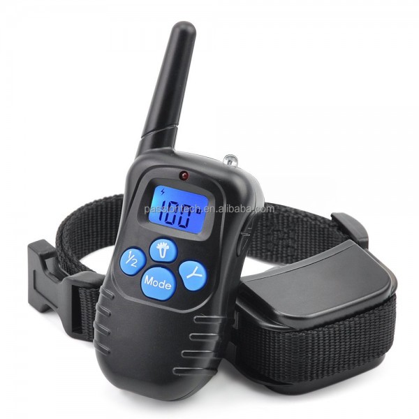Upgrade Self sleep version rechargeable remote vibrate anti barking dog training collar pet training