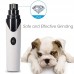 Made In Rechargeable USB Charge Safe Electric Animal Pet Dog Nail Grinder