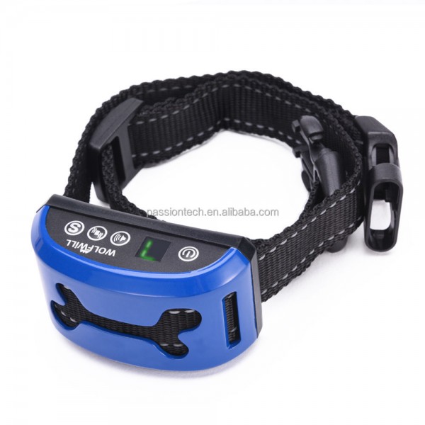 No Bark Collar  Upgrade Version  Rechargeable Dog Barking Control Training Collar Passiontech P-165A