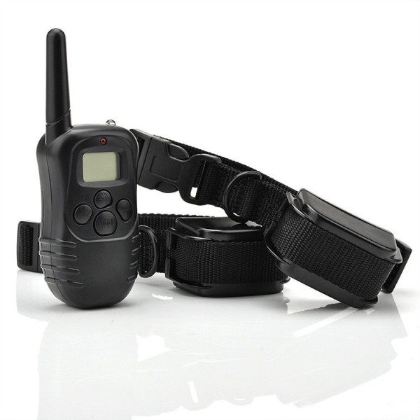 Waterproof Rechargeable Bark Control 300m Shock  Collar Dog Training Collar With Remote