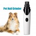 Dog Nail Grinder LED Rechargeable & Portable Electric Pet Nail Trimmer for dog pets