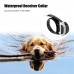 Pet Fence Waterproof Rechargeable Anti Barking Shock Collar Electric Dog Fence System With Training Collars