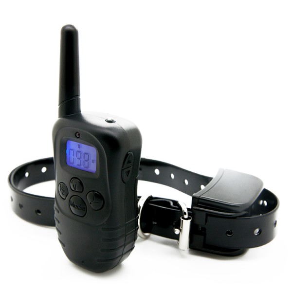 300m Electric Dog Training Collar LCD Remote Waterproof Pet Remote Control with for All Size Shock Vibration Sound Pet Collar