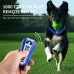 Pet dog fountain outdoor control Colorful Screen Dog Training Collar Rechargeable and Waterproof collar