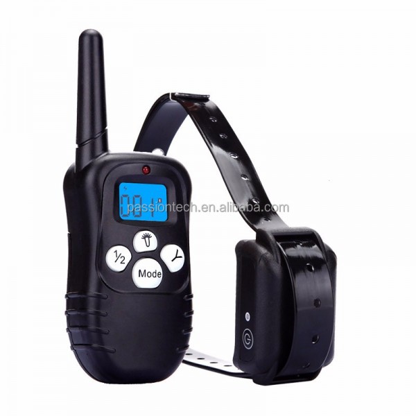 Continue Remote Training Collar M998 with 100 level of Vibration & Shock,Waterproof, Rechargeable,up to 2 dogs