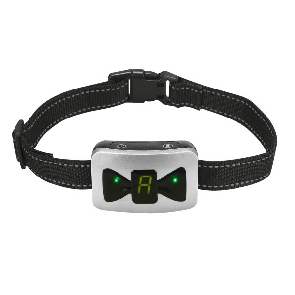 Hot Selling Rechargeable Digital Large Screen Display Bark Collar with Vibration Beep and No Harm Shock Training Collar